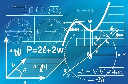 Illustration of a math equation.