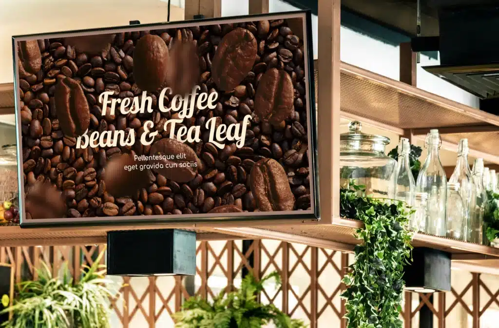 digital signage.