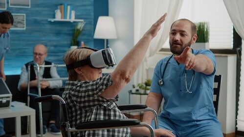 VR use in healthcare