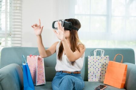 vr ued for retail shopping