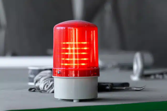 LED warning light