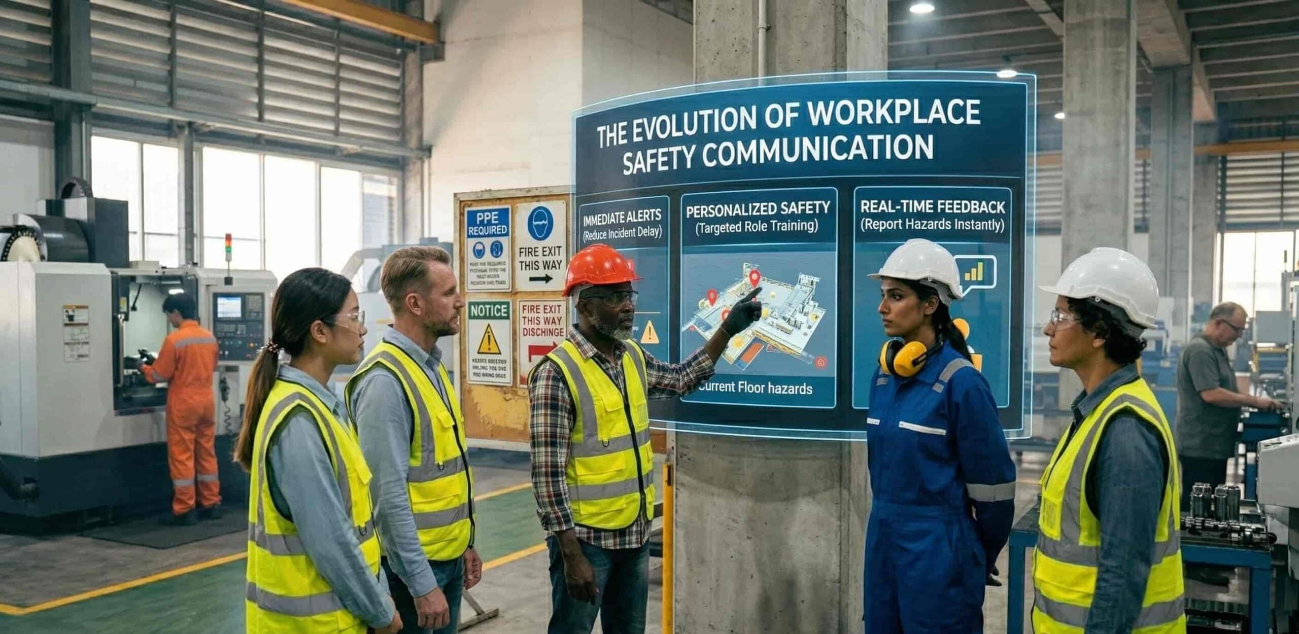 people implementing safety communication